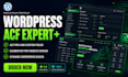 create wordpress website with acf elementor pro acf custom fields acf pro
