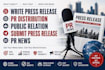 write press release pr distribution public relation submit press release pr news