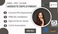 deploy website to vps, AWS, or digitalocean with nginx and SSL setup
