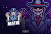 do modern high quality amazing mafia logo
