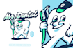do make an modern unique dentist logo design