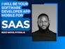 be your software developer for saas, CRM, using next js, python, ai