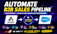 automate b2b sales pipeline with salesforce apollo CRM workflow integration