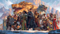 make dnd character and dnd party commission art