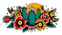 create american traditional tattoo style design