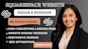 squarespace website design squarespace website redesign squarespace landing page