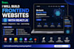 create responsive frontend website using HTML CSS javascript and react
