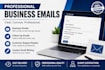 write professional business emails, replies and follow ups
