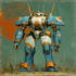 create custom mecha robot art