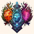 unique and detailed fantasy logo