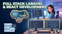 build a custom web application using laravel and react