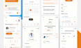 design a modern saas or mobile app UI UX in figma