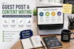 write SEO blog posts and guest post content