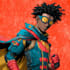 superhero character for comics