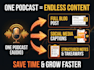 turn your podcast into transcripts, show notes and SEO blog posts