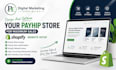 design and optimize your payhip store for maximum  sales shopify website setup