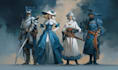 draw fantasy character or design for dnd illustration