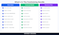 create a complete fundraising package, pitch deck, financial model, business pla