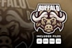 do modern high quality meaningful buffalo logo