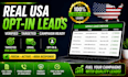 provide targeted fresh USA sweeps take leads