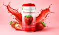 create energy drink juice bottle can label beverage and packaging