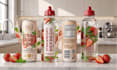 create energy drink juice bottle can label beverage and packaging