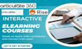 build articulate slide presentation, corporate elearning training video