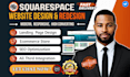 build squarespace website design redesign squarespace website development square