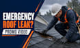 create roof repair and roofing contractor promo video ads