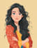 make a disney children cartoon illustration