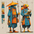 create character art and creature concept art