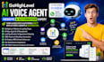 build fix gohighlevel website ai receptionist for calls appointment booking ghl