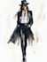 create a simple fashion illustration