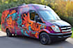 create itasha car wrap design, racing car wrap design,