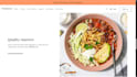 build seo optimized meal prep website, design nutrition, diet, meal plan store