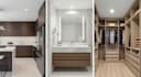 create modern kitchen cabinet bathroom vanity closet in prokitchen software