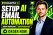 setup mailsoftly ai email automation workflow smart sending optimization