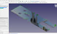 create cnc laser cutting flat pattern dxf sheet metal design for fabrication