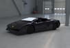 create a modern 3d car design and render it