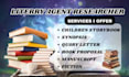 connect your manuscript with the right literary agent