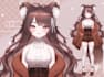 do cute vtuber model, vtuber model design, live2d model, live 2d vtuber model