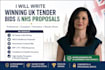 write UK tender bids, nhs proposals