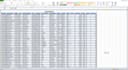 clean raw data, fix missing values and standardize formats in excel