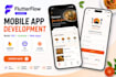 build any flutterflow mobile app, booking app restaurant app, delivery app