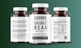 design supplement and hemp packaging box and label design