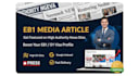 publish eb1 media article for PR with high authority press coverage