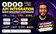 do odoo API integration, odoo module development, website design, customization