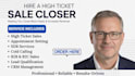 high ticket sales closer sales rep sdr b2b lead genaration b2b represative