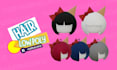 design custom roblox ugc hair models