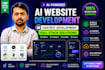 ai website development ,chatbot, ai software as full stack web developer
